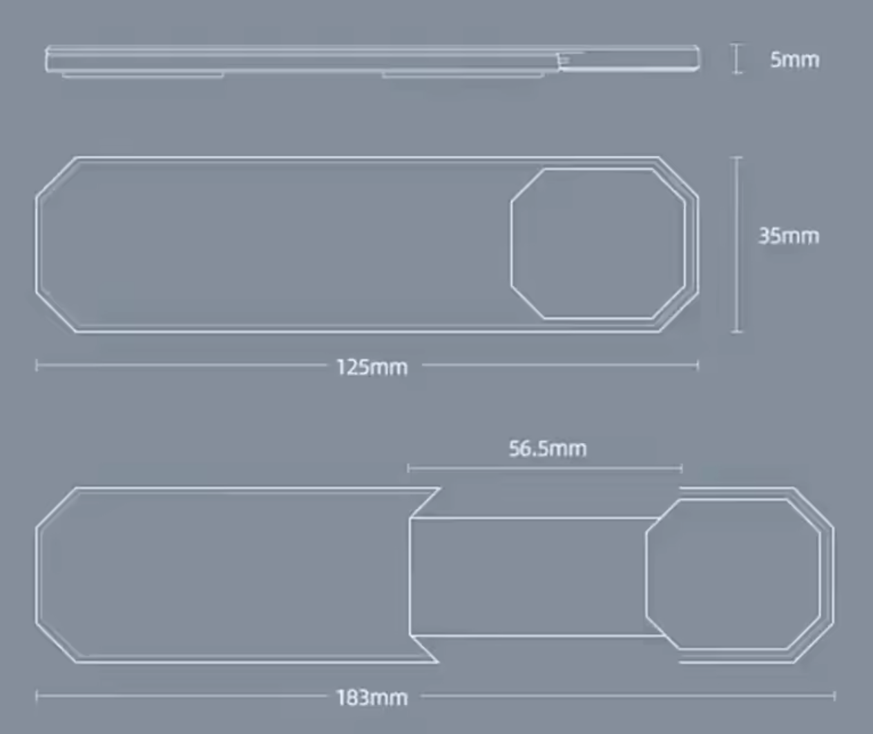 Soporte Magnético Plegable para Celular/MagFold™