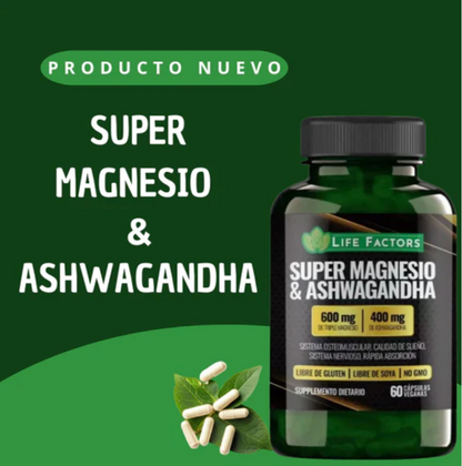 Super Magnesio + Ashwangandha