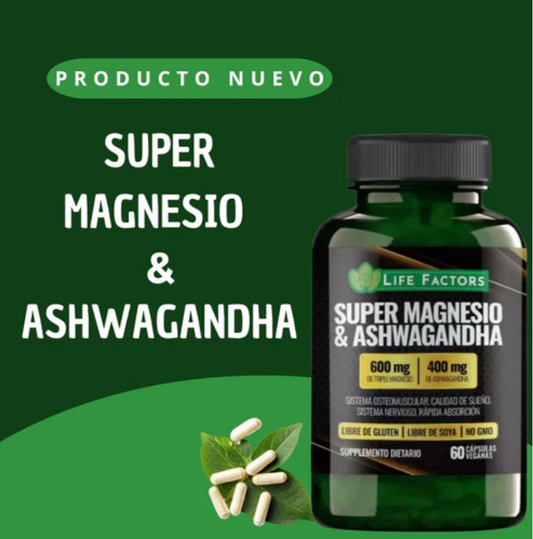Super Magnesio + Ashwangandha