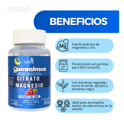 Citrato de Magnesio/MAGNESIUM RELAX GUMMIES